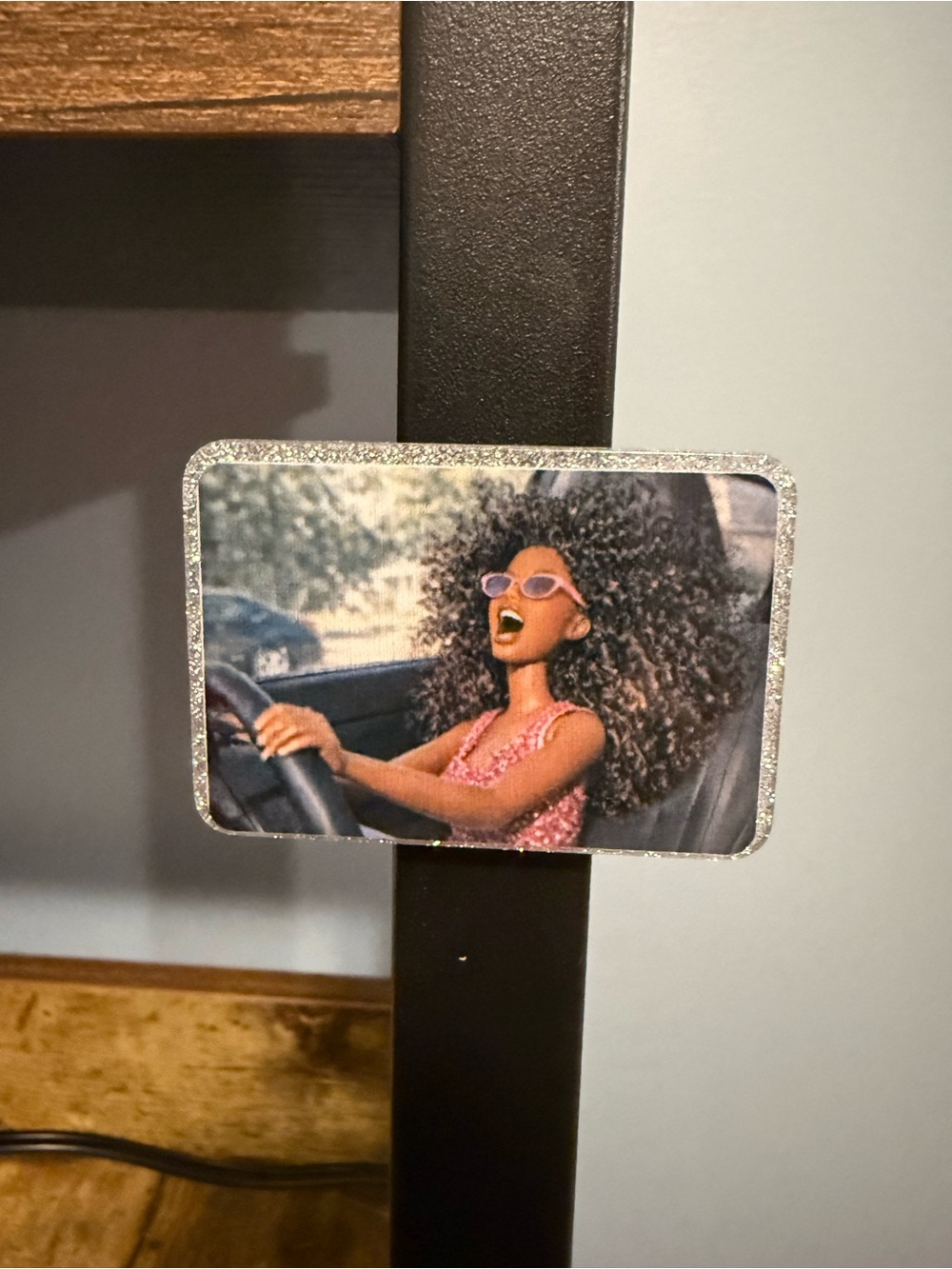 Barbie Singing in the Car Acrylic Magnet